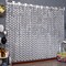 MENSTARSI Disco Party Decorations, 2 Pack Disco Ball Photo Booth Props,3.3x6.6 ft Silver Foil Fringe Curtains Photo Backdrop for The 70s & 80s Last Disco Bachelorette, Decades, Taylor Party Decor